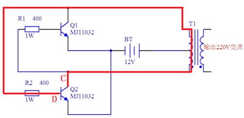12v逆變器電路
